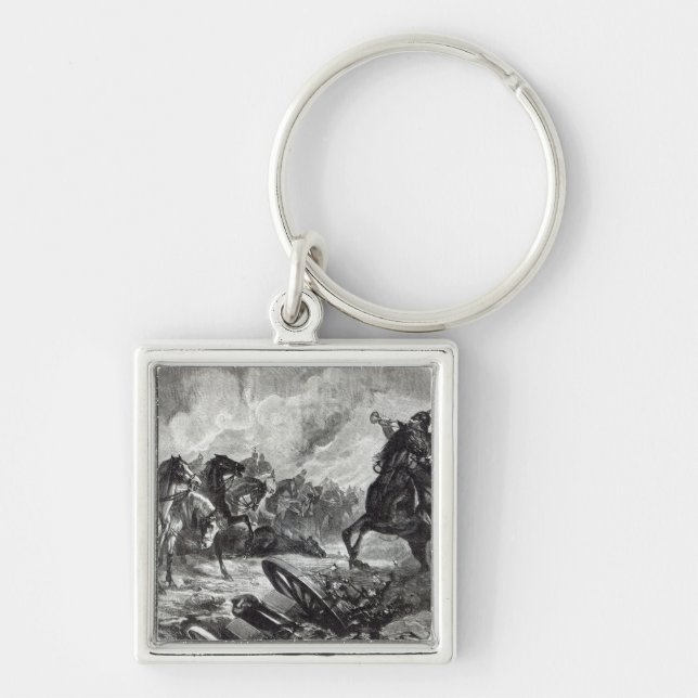 Porte-clés Les chevaux de Gravelotte (Devant)