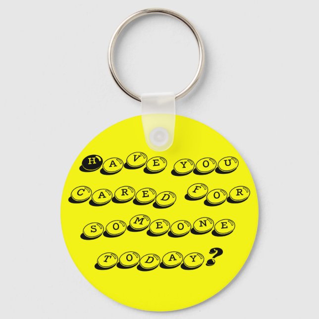 Porte-clés Les choses simples (Recto)