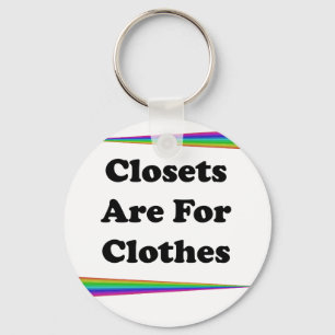 Porte-clés Les Closets Sont Pour Les Vêtements