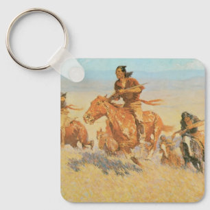 Porte-clés Les Coureurs de Buffalo, Big Horn Basin de Remingt