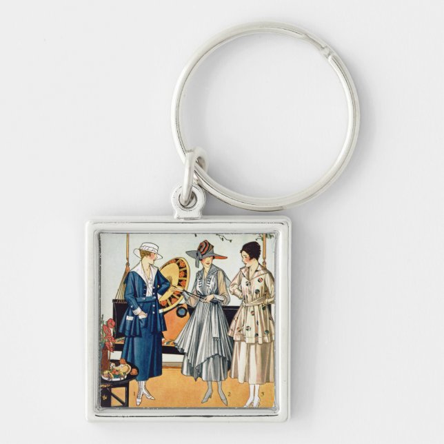Porte-clés Les dames branchées (Devant)
