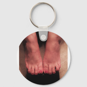 PORTE-CLÉS LES DEUX PIEDS