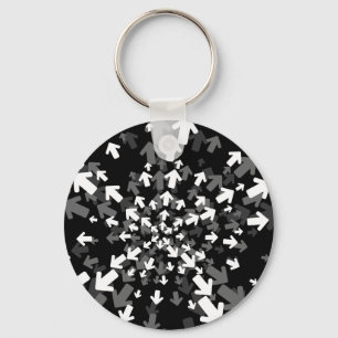 Porte-clés Les directions soustraient le porte - clé