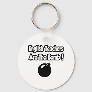 Porte-clés Les Enseignants Anglais Sont La Bombe !