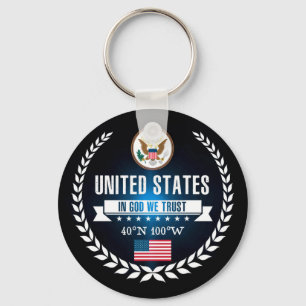 Porte-clés Les Etats-Unis