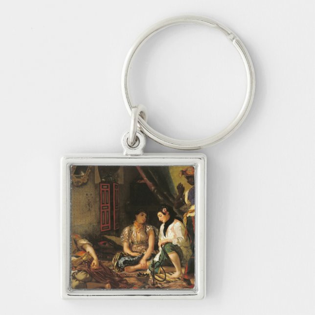 Porte-clés Les femmes d'Alger en leur appartement, 1834 (Devant)