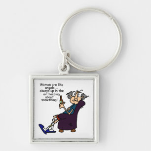 Porte-clés Les Femmes Sont Comme Des Anges