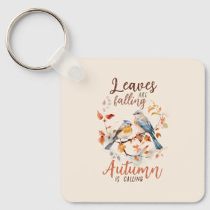 Porte-clés Les feuilles Chutent - Les Oiseaux D'Automne Et Le