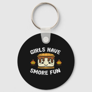 Porte-clés Les filles de camping ont plus de plaisir Smore Fi