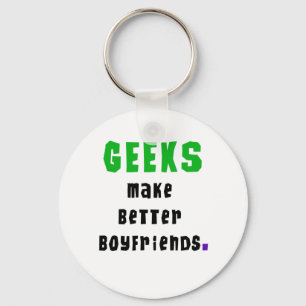 Porte-clés Les geeks font de meilleurs amis