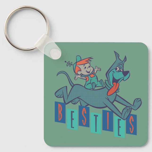 Porte-clés Les Jetsons | Elroy & Astro Besties (Recto)