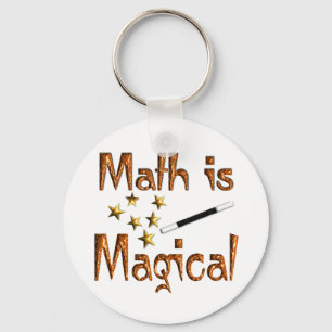 Porte-clés Les mathématiques sont magiques