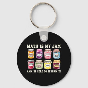 Porte-clés Les Maths, C'Est Ma Jambe Et Je Suis Ici Pour La R