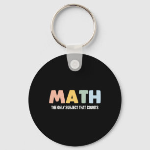 Porte-clés Les maths, la seule matière qui compte - Tasse de