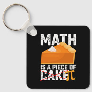 Porte-clés Les maths sont un jeu d'enfant jour de Pi drôle