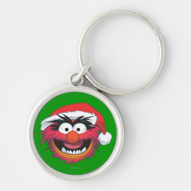 Porte-clés Les Muppets | Visage animal de Noël (Devant)