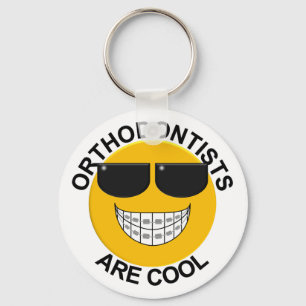 Porte-clés Les Orthodontistes Sont Cool Visages Face Porte - 