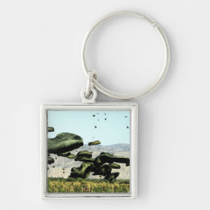 Porte-clés Les paquets de nourriture et d'eau sont à lanceur