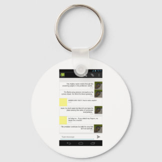 Porte-clés Les perroquets sont des petits rapaces Merch