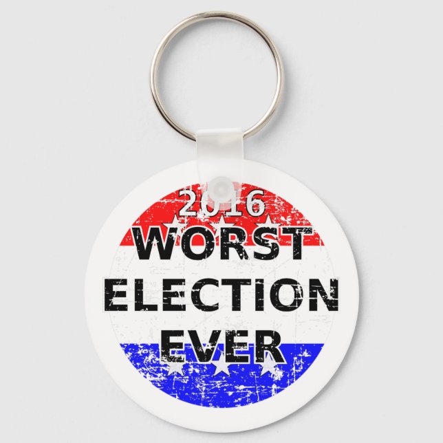 Porte-clés Les pires élections jamais (Recto)