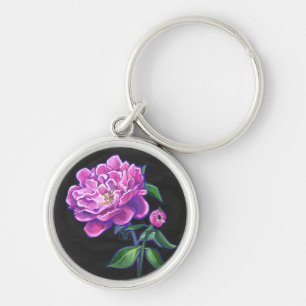 Porte-clés Les pivoines