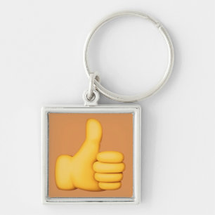 Porte-clés Les pouces lèvent Emoji