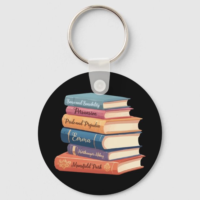 Porte-clés Les romans de Jane Austen VII (Recto)