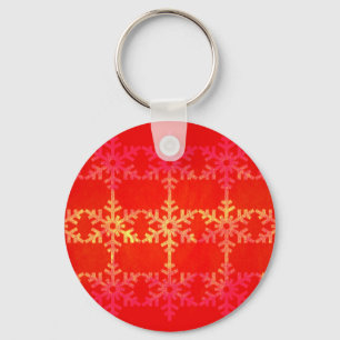 Porte-clés Les snowflake de Christmas