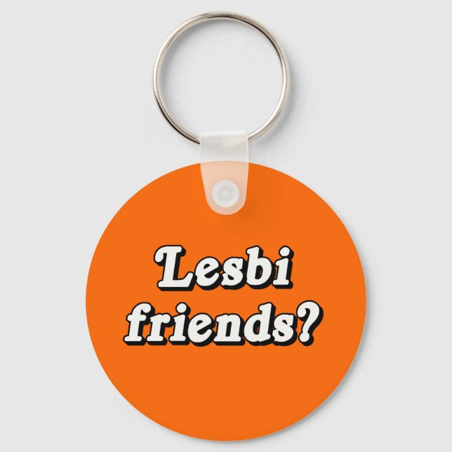 Porte-clés Lesbi Friends ? (Recto)