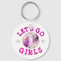 Let's Go Girls disco ball Bachelorette cadeau de f