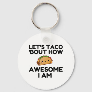 Porte-clés Let's Taco 'Bout