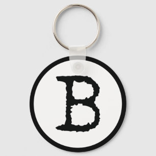Porte-clés Lettre B