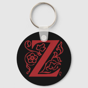 Porte-clés Lettre fantaisie Z