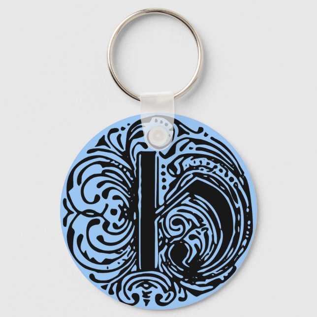 PORTE-CLÉS LETTRE MONARIE "H" (Recto)