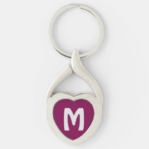Porte-clés Lettre porte - clé M