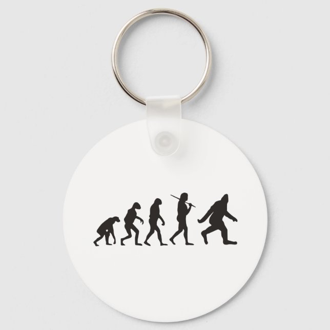 Porte-clés L'Évolution De Bigfoot (Recto)