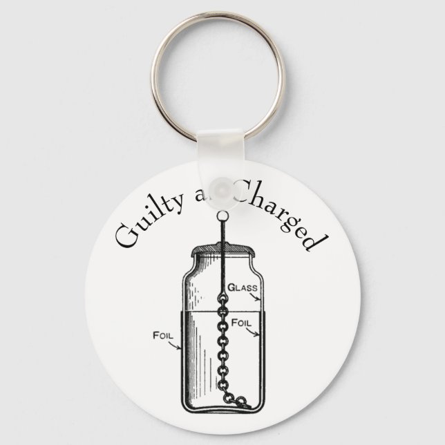 Porte-clés Leyden Jar coupable (Recto)