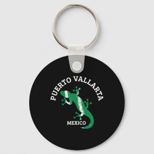 Porte-clés Lézard Iguane Puerto Vallarta Vacances à la Plage