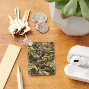 Porte-clés Lézards par Ernst Haeckel Lacertilia Animal Vintag