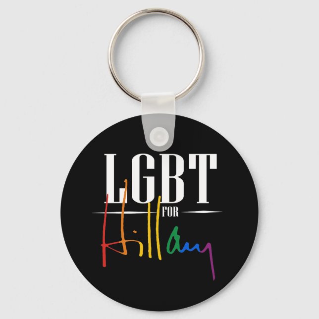 Porte-clés LGBT POUR LA HILLARY -.png (Recto)