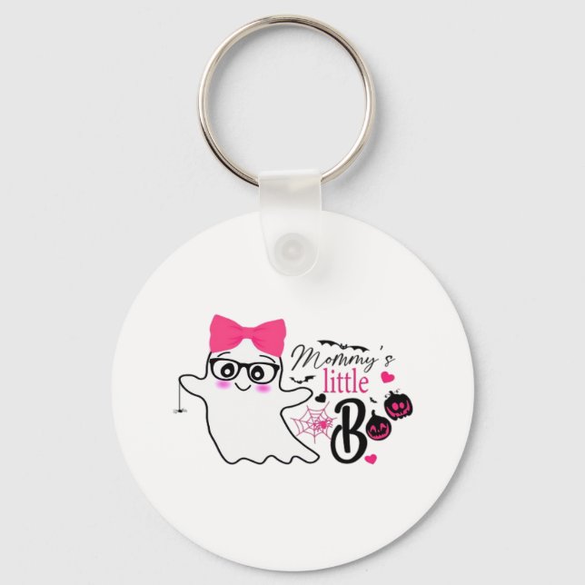 Porte-clés L'Halloween du Boo de maman (Recto)