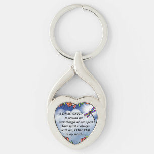 Porte-clés Libellule de ciel