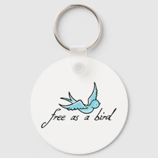 Porte-clés Libre comme un oiseau