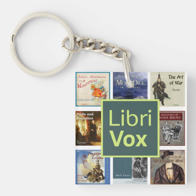 Porte-clés LibriVox Keychain (Devant)