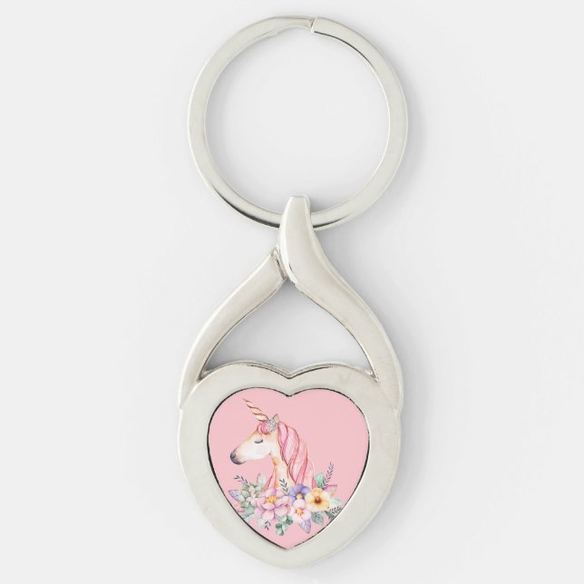 Porte-clés Licorne (Devant)