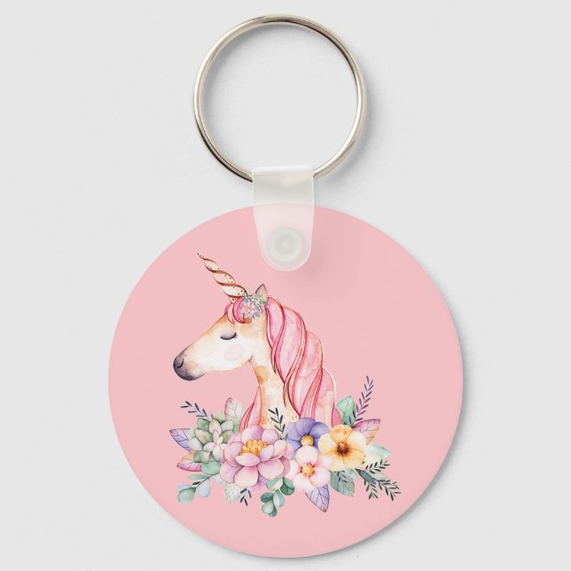 Porte-clés Licorne (Recto)