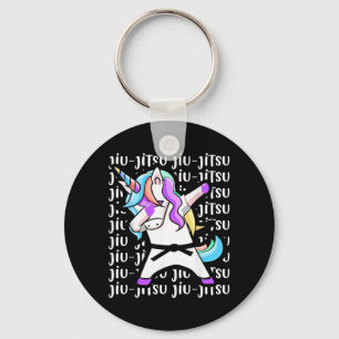 Porte-clés Licorne de Jiu-Jitsu Drôle Arts Martiaux Enfant No
