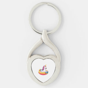 Porte-clés Licorne flottante d'été (1)