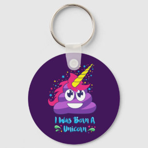 Porte-clés Licorne née Emoji