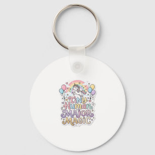 Porte-clés Licorne Tiny Human Major Magic Premium Vector Vect